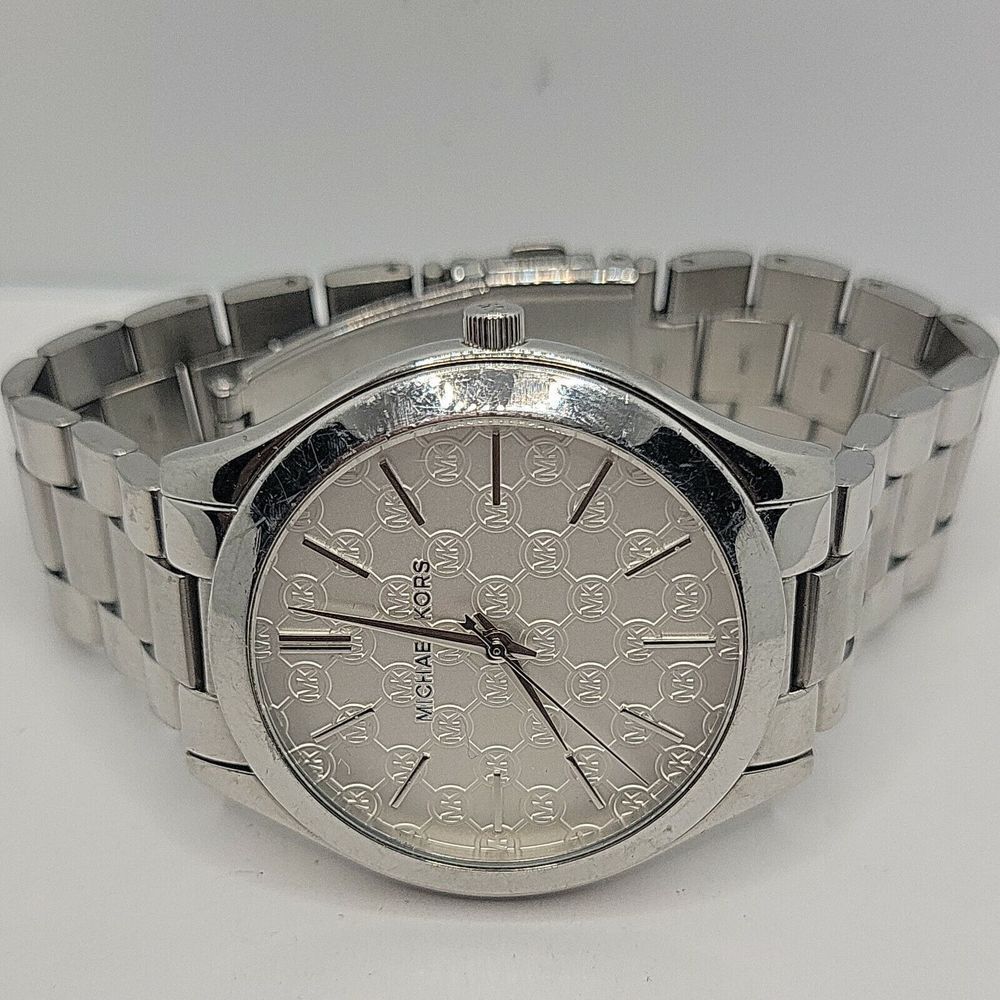 Michael Kors Runway MK3371 Womens Stainless Steel Analog Dial Quartz Watch BC697 - Picture 6 of 10